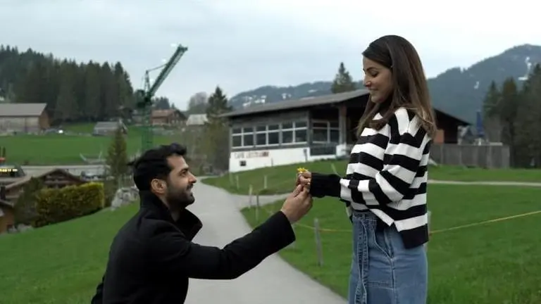 Hina Khan shares monochrome BTS picture from the sets of her upcoming flick 'Wishlist' hina khan