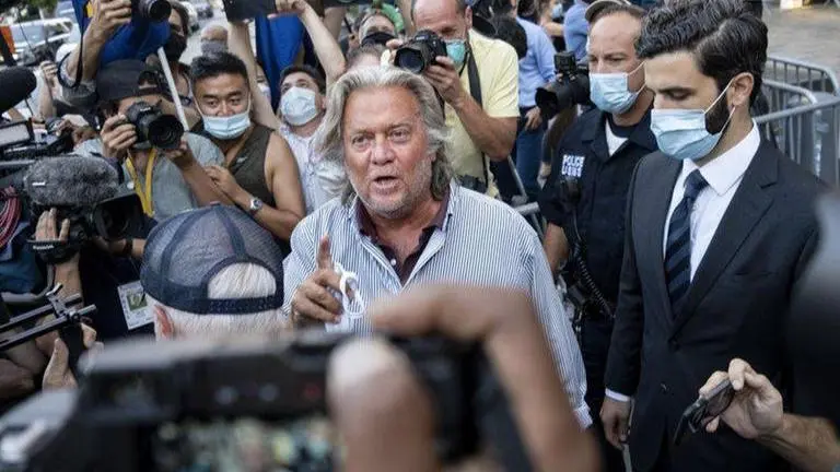 With Bannon arrest, 'Sovereign District' sends another salvo