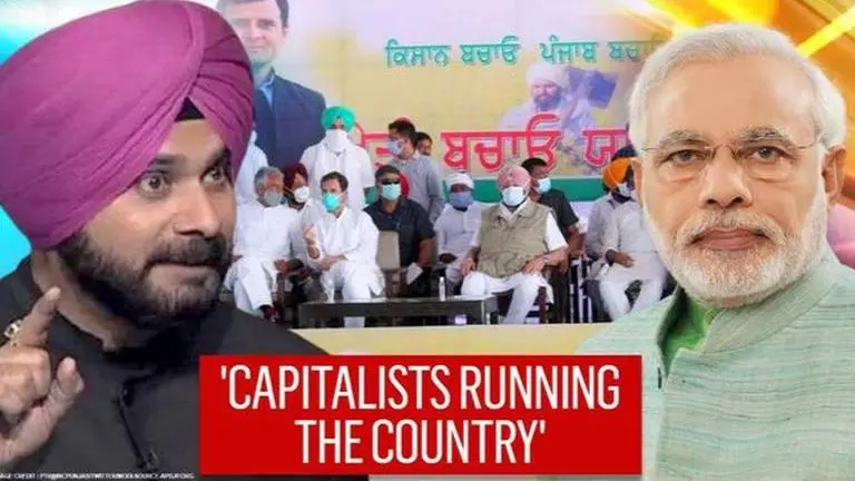 Navjot Sidhu launches fiery attack on Centre over Farm Acts, puts own govt in the dock too Punjab