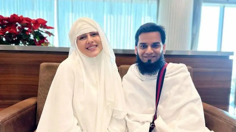 Sana Khan announces pregnancy with husband Anas Saiyad in special post Sana Khan