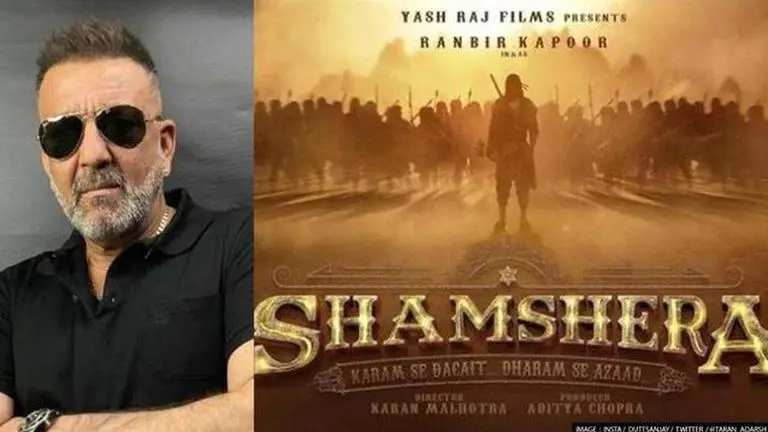 ‘Shamshera’: Sanjay Dutt unveils official poster of Ranbir Kapoor film with release date Shamshera