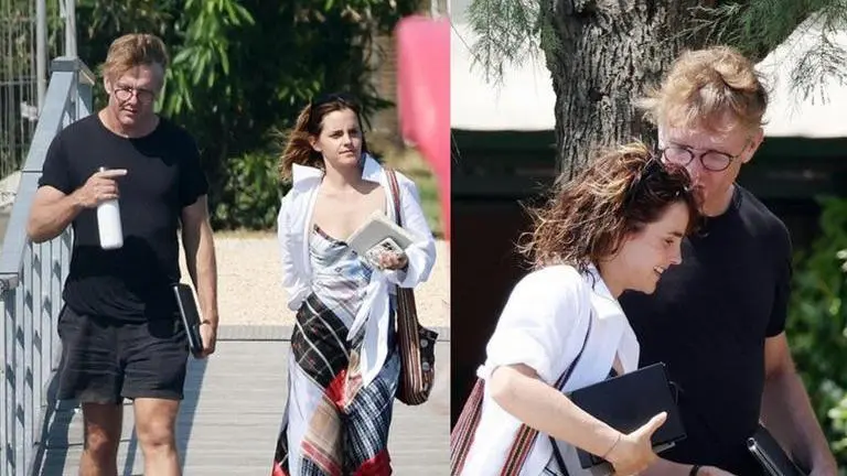 Emma Watson in Italy with American businessman after split with Brandon Green emma watson
