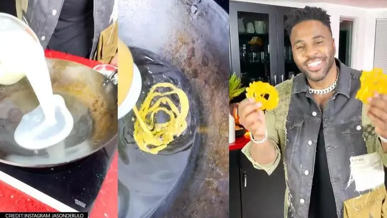American singer Jason Derulo makes 'perfect jalebis' grooving on 'Jalebi Baby' song: Watch Jason Derulo