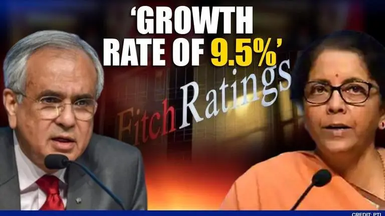 India forecast to grow at 9.5% next year; NITI Aayog VC Rajiv Kumar lists Fitch positives Fitch Ratings