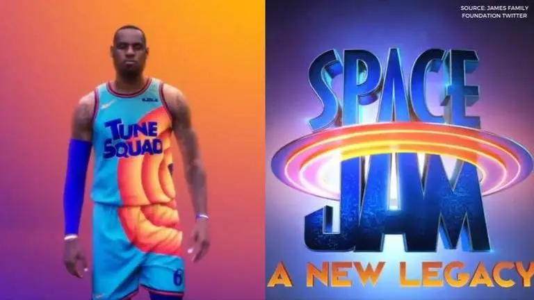LeBron James unveils new Space Jam 2 'Tune Squad' jersey in latest teaser lebron james