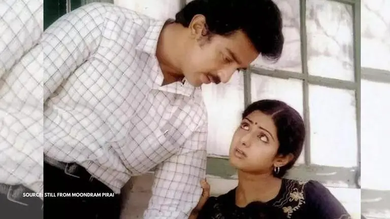 Kamal Haasan's iconic song 'Ponmeni Uruguthe' was almost removed from 'Moondram Pirai' Kamal Haasan