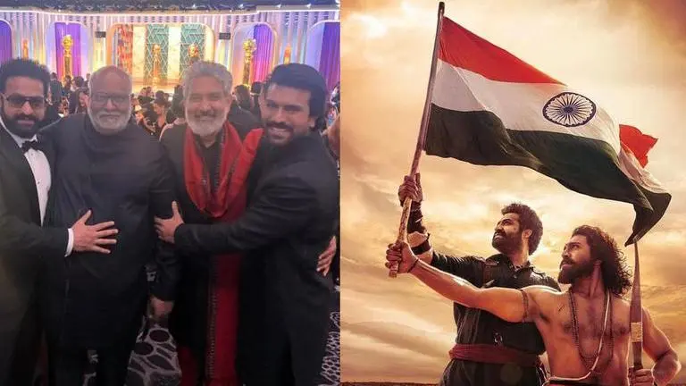 Alia Bhatt, Ram Charan, Jr NTR cheer as RRR's 'Naatu Naatu' wins big at Golden Globes 2023 RRR