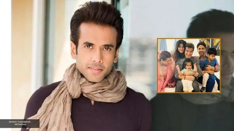 Tusshar Kapoor reveals how kids did not want to be a part of their family picture Tusshar Kapoor