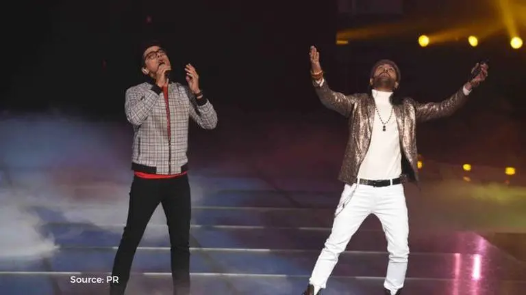 Shaan and Rituraj Mohanty pay tribute to the COVID warriors on 'Indian Pro Music League' source: PR