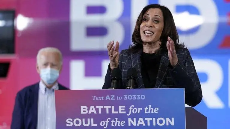 Biden campaign finds 3rd virus link; Harris suspends travel