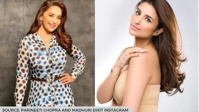 Parineeti Chopra or Madhuri Dixit: Who aced beige outfit better? Parineeti Chopra