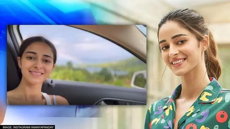 Ananya Panday fires up her Instagram first time since run-ins with NCB; sees a Rainbow Ananya Panday