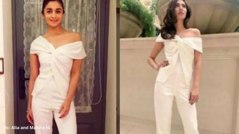 Alia Bhatt or Mahira Khan, who wore the white jumpsuit better? alia bhatt