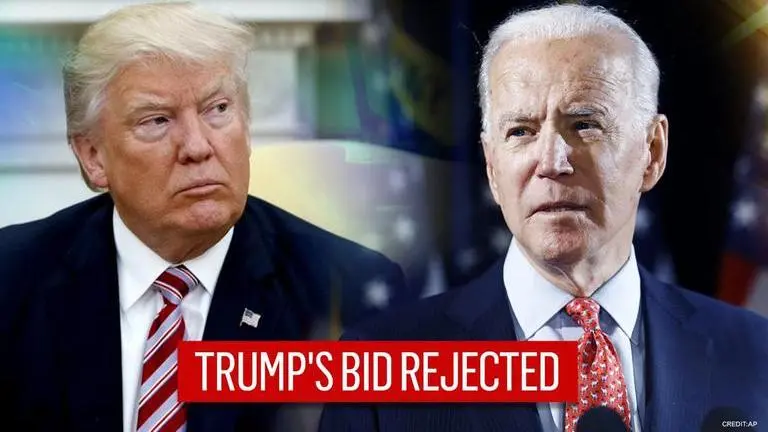 US Supreme Court rejects Republican lawsuit seeking to flip Biden's win in Pennsylvania US