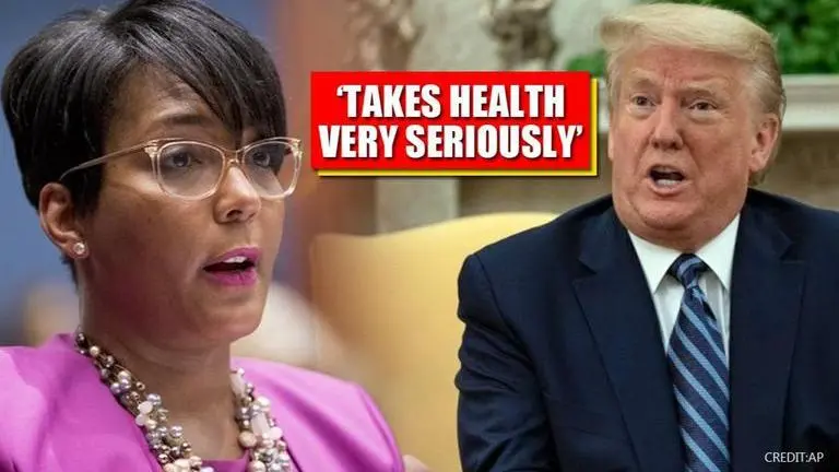 White House defends Donald Trump for not wearing mask during Atlanta visit White House