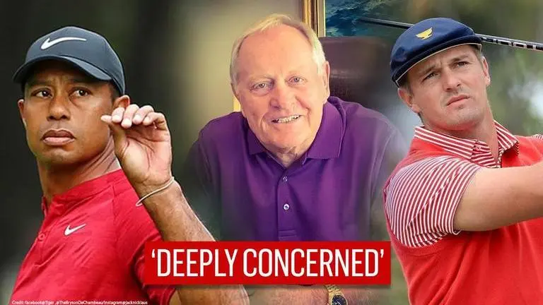 Tiger Woods car crash: Jack Nicklaus, Bryson DeChambeau 'shocked', send 'love and prayers' Tiger Woods