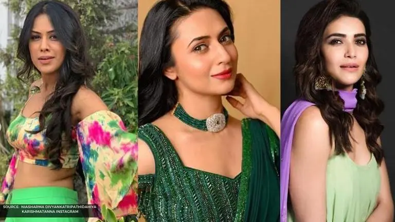 Nia Sharma and other Indian television actors who slayed in green ethnic outfits; See pics Nia Sharma