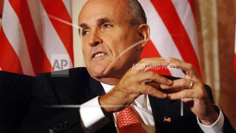 Giuliani in hospital after positive COVID test Giuliani in hospital after positive COVID test