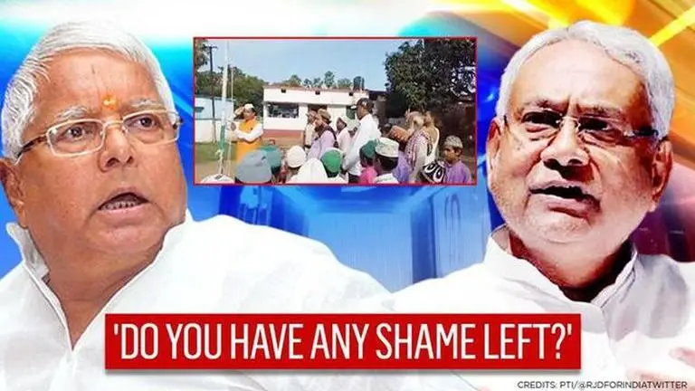 RJD spots Bihar Education Minister singing National Anthem completely wrong; taunts Nitish Bihar