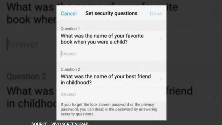How to change Security questions in Vivo smartphones? A Step-by-step guide how to change security question in vivo