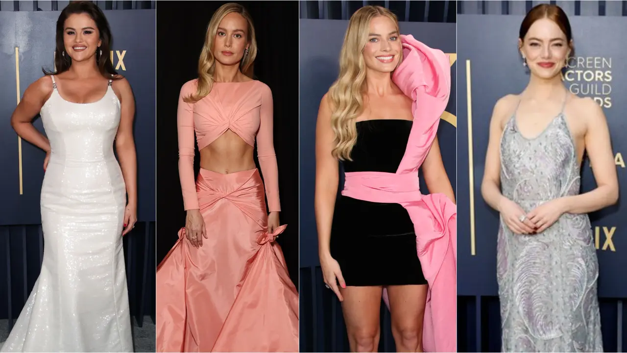 SAG Awards 2024: Margot Robbie, Brie Larson, Selena Gomez & Others Steal The Show At Red Carpet SAG Awards Red Carpet