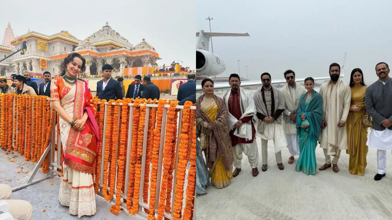 Actresses at Ayodhya