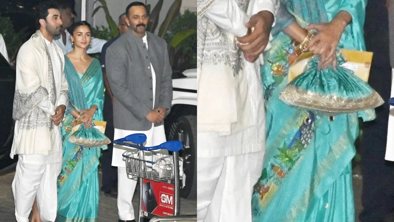 Ram Mandir Pran Pratishtha के लिए Alia Bhatt ने ये साड़ी ही क्यों पहनी? कारण जीत लेगा दिल Alia Bhatt saree