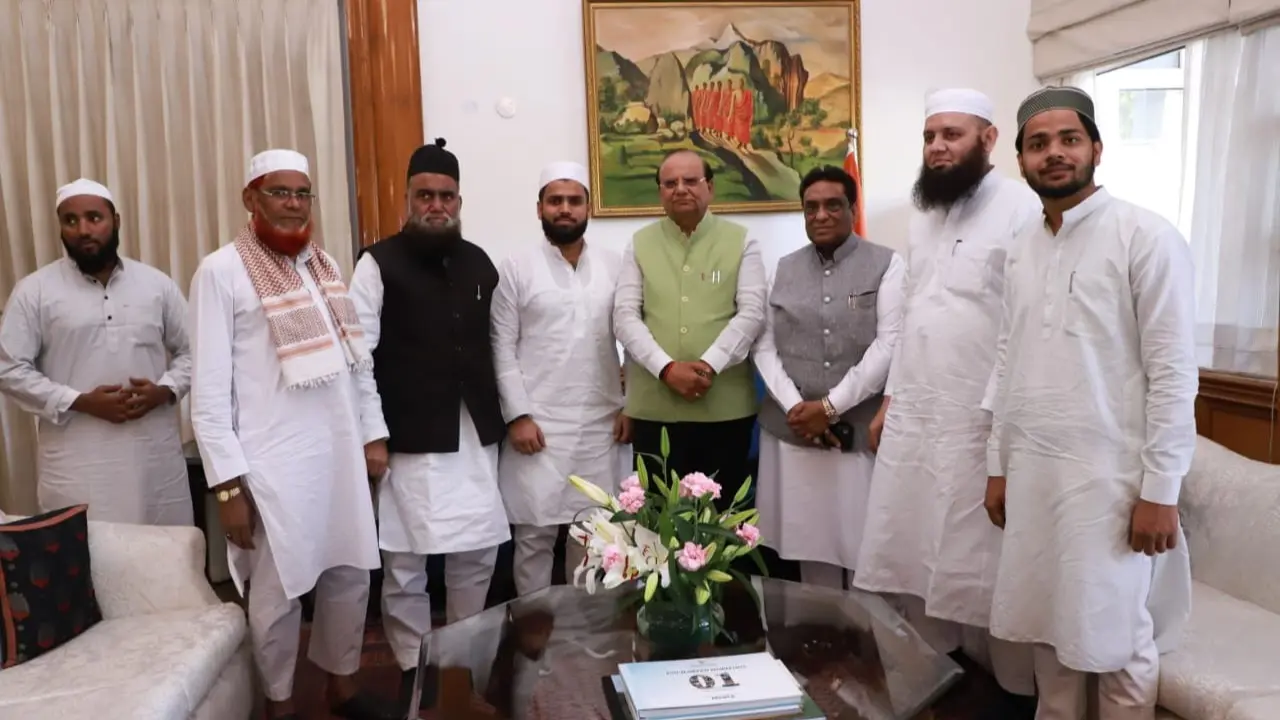 Delhi Sees Historic Day: Namaz on Eid Was Offered Inside Mosques, Not on Roads, Says L-G.