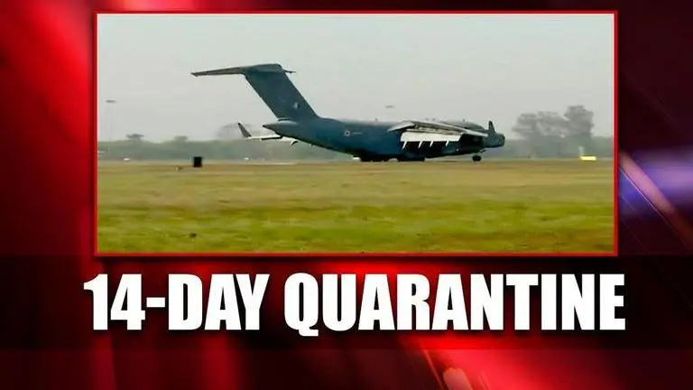 Indians evacuated from Iran quarantined at Hindon airbase for next 14 days Indians