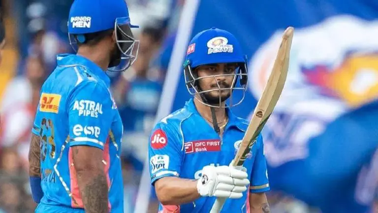 'We can't give him so much respect. That will be the mindset': Ishan Kishan on Chennai Super Kings pacer Ishan Kishan in action