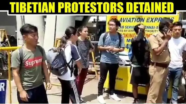 Tibetan protesters detained in Chennai ahead of Xi Jinping's visit Xi Jinping