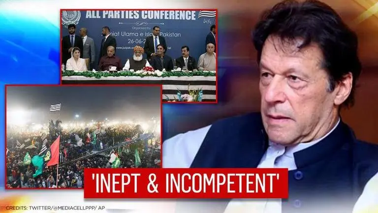 'Obedient Khan will have to go': Pakistan Opposition announces long march to oust PTI govt Pakistan