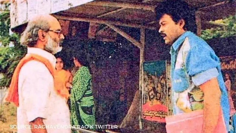 Did you know Chiranjeevi's 'Gharana Mogudu' was the 1st Telugu flick to gross over 10 cr? chiranjeevi