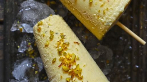 Kesar Pista Kulfi is a creamy, frozen dessert made with saffron and pistachios is a traditional ice cream that no visitor should miss.