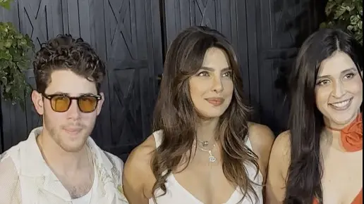 Priyanka Chopra Arrives In Style For Cousin Mannara Chopra’s Birthday Bash, Nick Jonas Joins Nickyanka