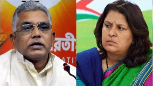 BREAKING: Election Commission Pulls Up Dilip Ghosh, Supriya Shrinate For Derogatory Remarks Election Commission of India censures BJP MP Dilip Ghosh and Congress leader Supriya Shrinate