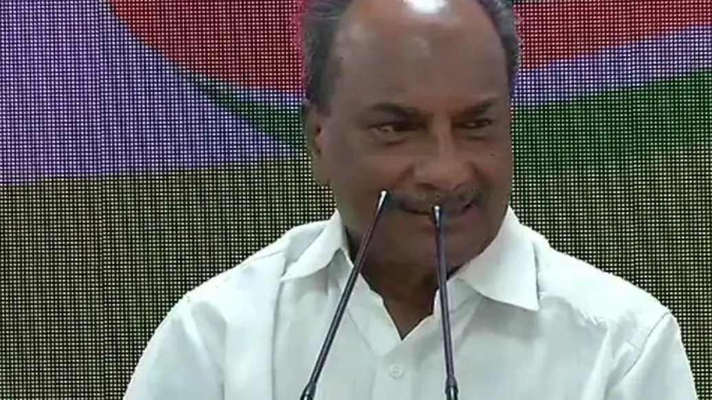Congress Veteran AK Antony Says His Son Anil, BJP Candidate, Should Lose Kerala LS Seat Congress' AK Antony Says His Son Anil, BJP Candidate, Should Lose in Polls