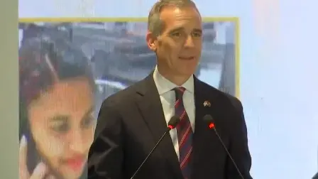 US Envoy Eric Garcetti