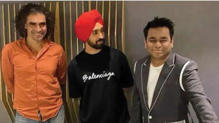Imtiaz Ali, AR Rahman Open Up About Pressures Of Making Music For Amar Singh Chamkila Diljit Dosanjh, Imtiaz Ali and AR Rahman