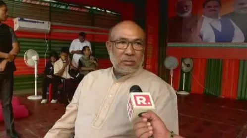 Manipur CM N Biren Singh