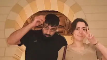 Badshah Parties With Pakistani Actress Hania Aamir In Dubai Amid Dating Rumours | WATCH Badshah