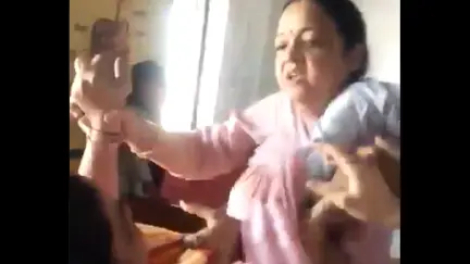 Video: Principal, Teacher Fight Over Coming Late to Agra School Video: Principal, Teacher Fight Over Coming Late to Agra School