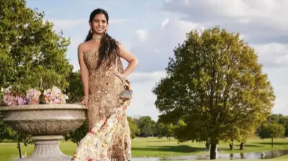 Met Gala 2024: Isha Ambani's Dazzling Sari Gown By Rahul Mishra Is A Tribute To Indian Heritage Isha Ambani