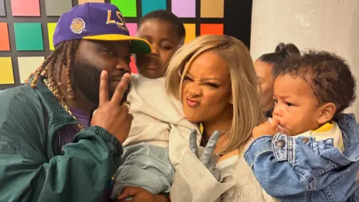 H R Rihan Rihanna, A$AP Rocky Celebrate Son RZA's Second Birthday, See Photos ...