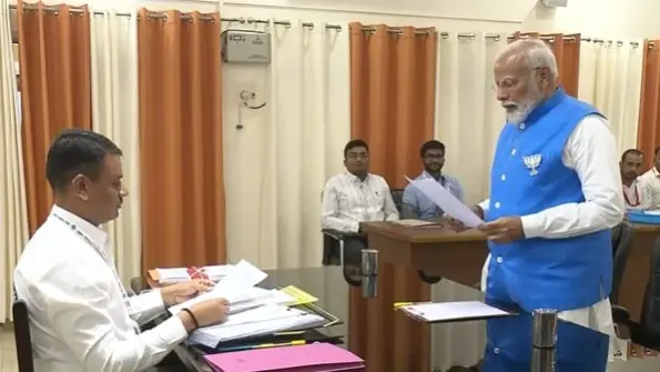 PM Modi files nomination from Varanasi seat for 2024 Lok Sabha elections