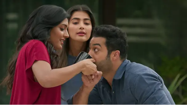 Aravinda Sametha Actress Eesha Rebba Upset Over Trivikram Cutting Her Role In Jr NTR Starrer A still from Aravinda Sametha Veera Raghava