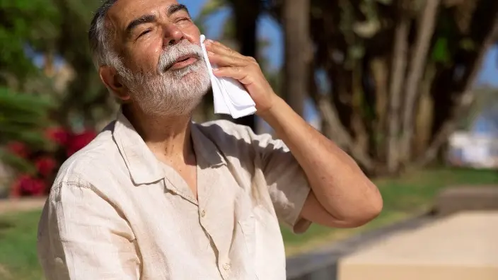 Heatwave affects the older population