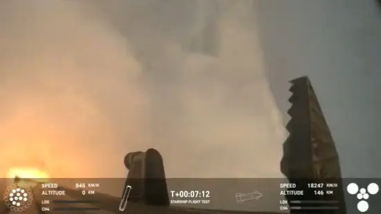 Video Footage of SpaceX's Mega Starship Rocket Splashdown In Gulf Of Mexico | WATCH SpaceX's mega Starship rocket splashdown
