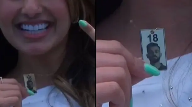 Pak girl spotted wearing Virat Kohli pendant, goes viral