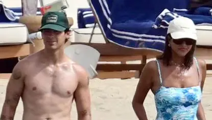 Joe Jonas with Laila